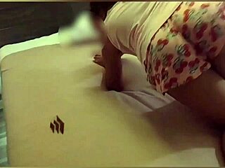 Skinny Mexican Amateur in Lingerie Shows Off Her Nice Ass