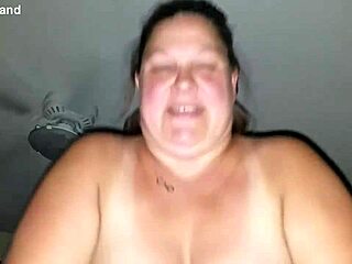 bbw slut rides my cock in cowgirl pov, tits bouncing