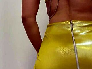 Curly Brunette Provokes Young Guy Into Pussy Eating Creampie!