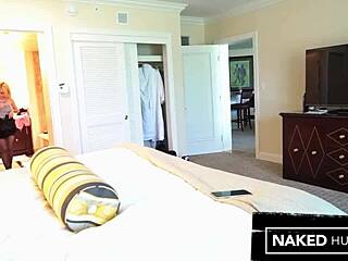 Petite Blonde Russian With Big Tits Pleasures Thick Dark Cock With Mouth And Pussy