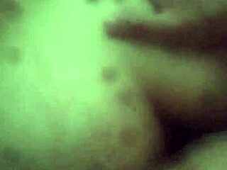 The guy bends his teen girlfriend over and fucks her doggystyle