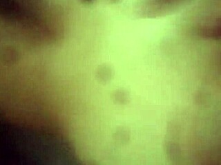 The guy bends his teen girlfriend over and fucks her doggystyle