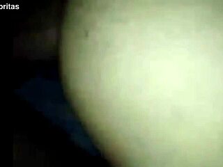 Shemale Pulls Aside Panties to Fuck Cholita