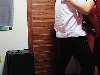 Senior High Pinay Student Bent Over, Showing Big Ass in Viral Homemade Scene!