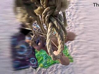 Shibari Master Episode 2 Brunette In Coconut Tree