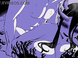 playing with a cute creature