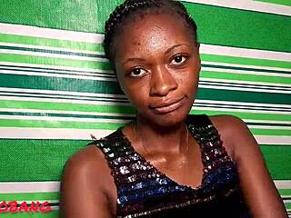 Glayds Afrobang's Emotional Casting Audition with Vibrator.