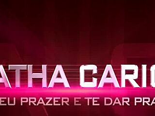 Agatha Carioca inserts Rexona into her pussy in full webcam show.