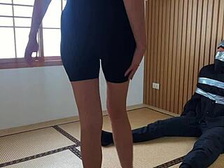 You know, I just love making him sniff and lick my feet all day long.