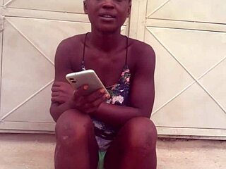 Crazybitch Continued Twerking In Clothes Till She Twerks Naked!