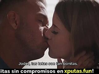 Look at this cute busty girl in glasses loving the fuck!