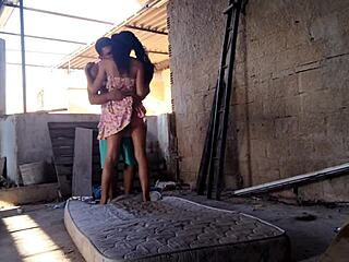 Stepdaughter Offers Pussy On Terrace