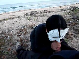 Summer Beach Anal Creampie Voyeur Session