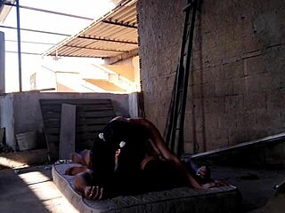 Stepdaughter Offers Pussy On Terrace