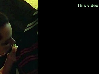 amber welcomes rookie cameraman with her warm mouth in homemade interracial scene