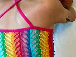 Candie Cross says, Am I a natural? bent over in doggystyle POV.