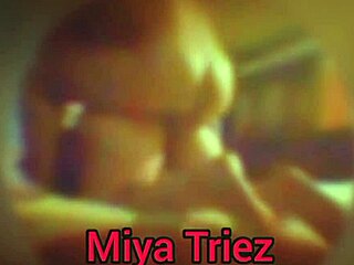 Married Slut Miya Triez Shows Off Huge Natural Tits and Wet Hairy Pussy in Cuckold Humiliation Scene