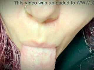 Close-Up Amateur Blowjob From Homemade Couple In Intimate Session