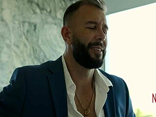 This teen group routine with cute sluts and babes ends with a surprising bang.