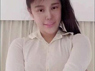 Personal Performance With Shenzhen Female M In OL Roleplay Stripping After Losing Rock Paper Scissors Game