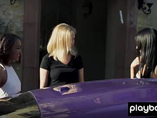 asian teen jade luv and her bubbly bffs tease in tiny bikinis