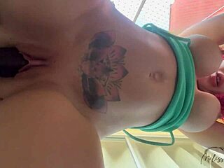 Redhead Amateur Milf Takes Big Black Cock In Ass On Home Balcony With Neighbors Watching Creampie