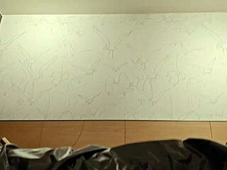 LATEXI69 BLOWS AND INSERTS DILDO IN ANAL WITH SMALL COCK TOY ACTION