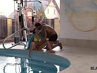 want to see a playful blonde teen getting black monster cock in interracial doggystyle? her shaved pussy takes big black cock with cunilingus and muff diving instructions leading to young bent over fucking