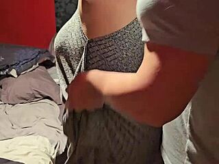 Her ass and pussy get eaten from behind in surprising twist