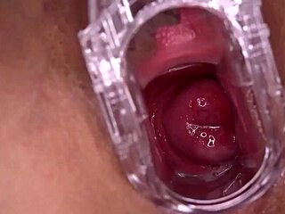 Oh man, this horny amateur's pussy is just cumming so hard right now