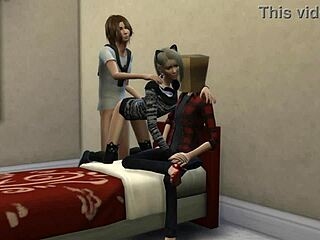 Why does this old man lick my pussy in Sims 4 cuckold scenario?