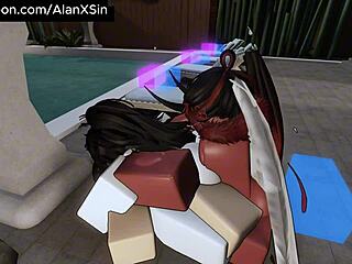 Two Pretty Girls Tried My Dick In Course On Roblox Condo Game