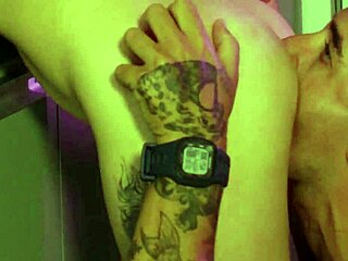 Oh man, after that wild party, I just had to pound this hot Latina's big ass with my huge cock, uh, covering her tits in cum