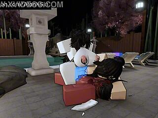 Two Pretty Girls Tried My Dick In Course On Roblox Condo Game