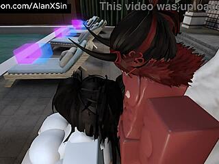 Two Pretty Girls Tried My Dick In Course On Roblox Condo Game