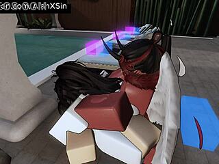 Two Pretty Girls Tried My Dick In Course On Roblox Condo Game