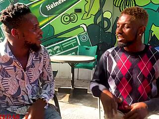 so my friend's new neighbor, this horny african teen with big tits, got fucked doggystyle hard until squirting in cowgirl creampie orgasm