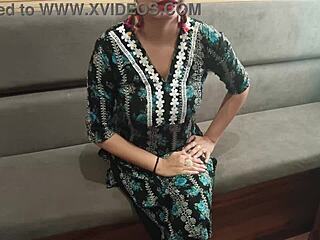 Jija Ji gets intrigued by Saali's sexy body before fucking her pussy and ass with Hindi audio