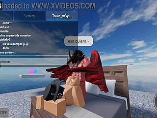 Intense Passion Overflows As I Connect Deeply With A Prostitute In Roblox