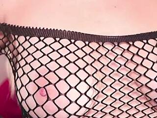 New years fairy boldly reveals her massive tits in wild display