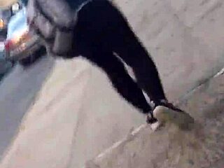 Wow, check out that short girl's incredibly phat ass moving around!