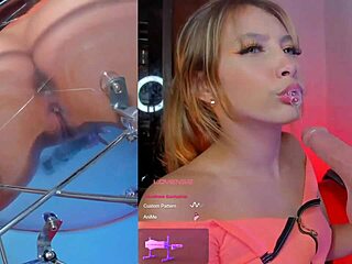LATINA SLUT ENJOYS MACHINE SUCKING AND VIBRATOR THRUSTING IN HER TIGHT PUSSY