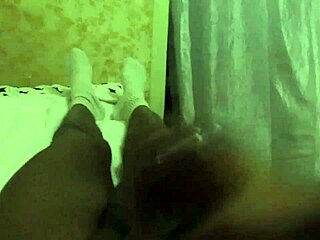 Black Cock Handjob with Intense Masturbation Details