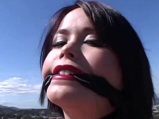 Thick Busty Submissive Brunette Adapts to Anal Fast and Craves That Creampie!