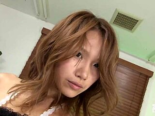 she danced around in her small tits outfit during that casual japanese session with sexy asian moves