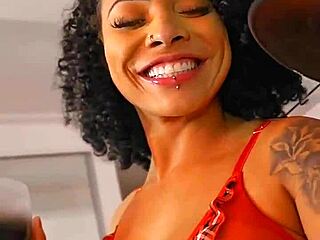 negão me fez de putinha no primeiro encontro com pov latina blowjob interracial rough teasing brazilian big black cock submissive princess