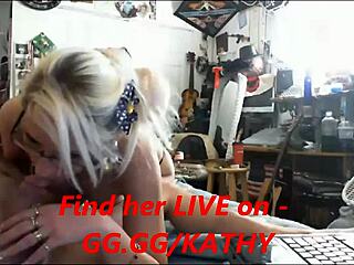 Cute Girl Plays With Cock On Webcam For Cumshot Blowjob!