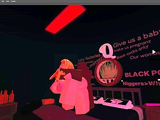 Quickie Session With Blonde Bitch Taking Rough Big Black Cock