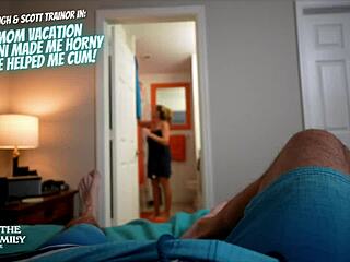 on a steamy stepmom vacation her bikini sparked my desire and she guided me to release in scene 2 of 3 from aitsf240908