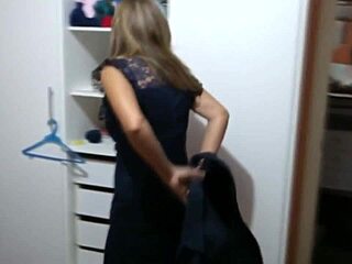 Stepmother dresses for the party, returns excited and strips off everything? Want to see?